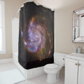 Rideaux De Douche Starbirth in the Pinwheel : Galaxy M101 (En situation)