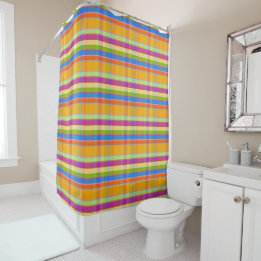 Rideaux De Douche Starburst Plaid SXB