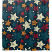 Rideaux De Douche Starry Night Chaos (Devant)