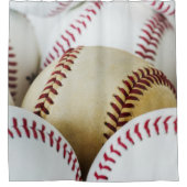 Rideaux De Douche Stationnement de base-ball - photo rapprochée (Devant)