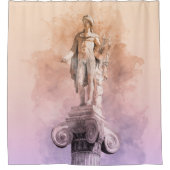 Rideaux De Douche Statue grecque classique d'Apollo (Devant)