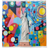 Rideaux De Douche Statue of Liberty (Devant)