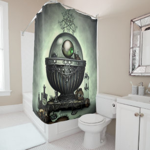 Rideaux De Douche Steampunk Ornate Cauldron et articles magiques sur