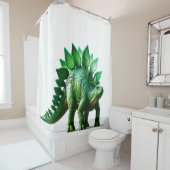 Rideaux De Douche Stegosaurus (En situation)