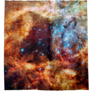 Rideaux De Douche Stellar Nursery R136 Tarantula Nebula NASA Photo