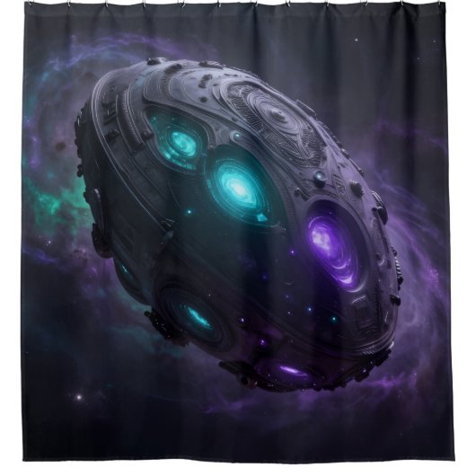 Rideaux De Douche Stellar Path – Journey Through the Universe´1 (Devant)