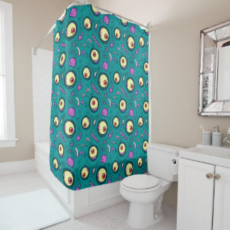 Rideaux De Douche Stitte Le Motif Monstre One Eye