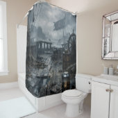 Rideaux De Douche Storm Residue — Pirate Ship Aftermath (En situation)