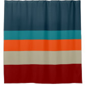 Rideaux De Douche Stripes du sud-ouest 17 (Devant)