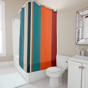 Rideaux De Douche Stripes du sud-ouest 19