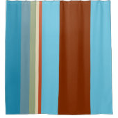Rideaux De Douche Stripes du sud-ouest 23 (Devant)