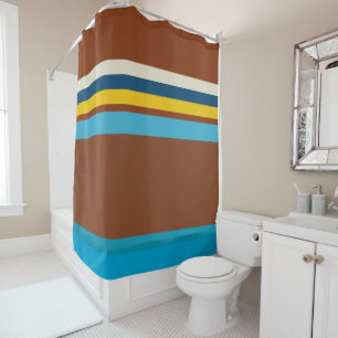 Rideaux De Douche Stripes du sud-ouest 25