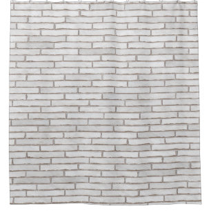 Rideaux De Douche Structure de modèle de briques de mur