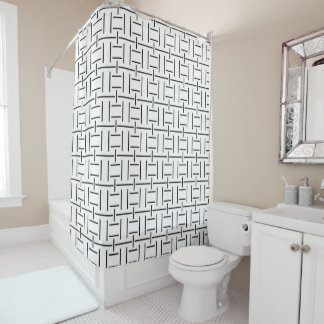 Rideaux De Douche Style authentique des années 1920 d'art déco