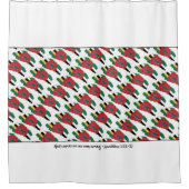 Rideaux De Douche Stylé DOMINICA Les bontés de l'Éternel Lamentation (Devant)