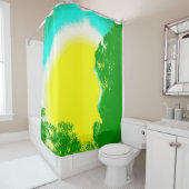 RIDEAUX DE DOUCHE STYLE ET CONCEPTION DE LA DOUCHE (En situation)