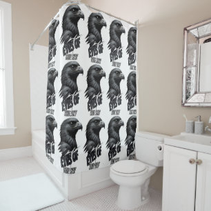 Rideaux De Douche Style moderne de l'aigle graphique
