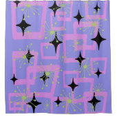 Rideaux De Douche Style Moderne Du Milieu Du Siècle 8 (Devant)