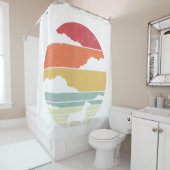 Rideaux De Douche    StyleDachshund (En situation)