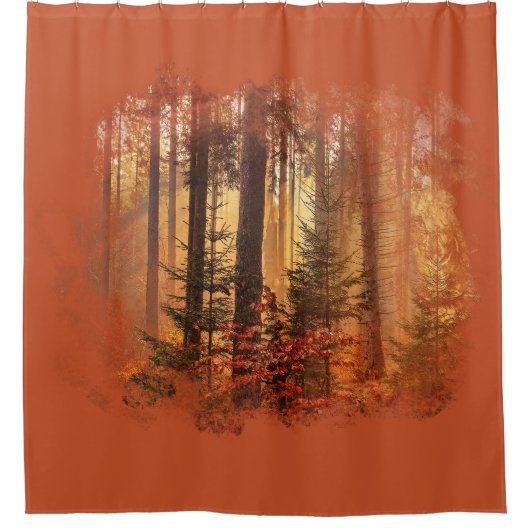 Rideaux De Douche Sublimation déprimée (Devant)