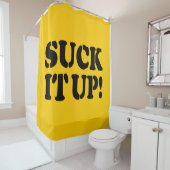 RIDEAUX DE DOUCHE SUIS-LE ! (En situation)