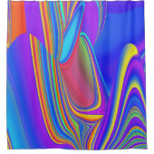 Rideaux De Douche Summerfeel, Rainbowart 3D Abstrait (Devant)