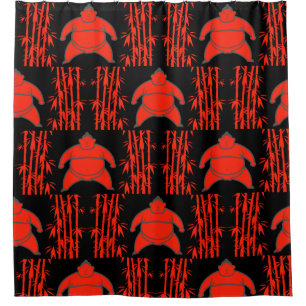 Rideaux De Douche Sumo Wrestler