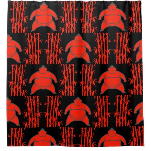 Rideaux De Douche Sumo Wrestler (Devant)
