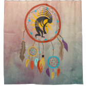 Rideaux De Douche Sun Kokopelli Dreamcatcher (Devant)