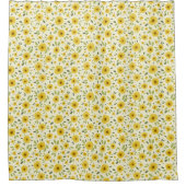 Rideaux De Douche Sunflower Happy Motif (Devant)