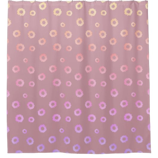 Rideaux De Douche Sunflower Pattern Shower Curtain (Devant)