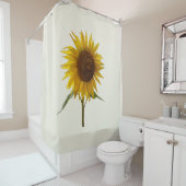 Rideaux De Douche Sunny Sunflower (En situation)