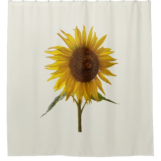 Rideaux De Douche Sunny Sunflower (Devant)