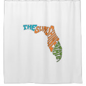 Rideaux De Douche Sunshine State - Floride (Devant)