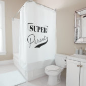 Rideaux De Douche Super parent (En situation)