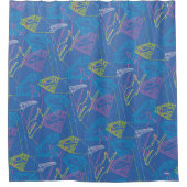 Rideaux De Douche Supergirl et logo en couleurs (Devant)