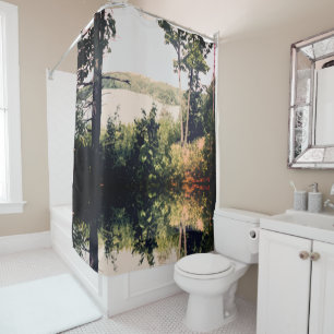 Rideaux De Douche Sur le lac