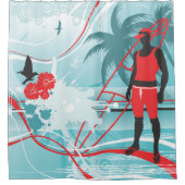 Rideaux De Douche Surf 4 (Devant)