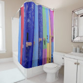 Rideaux De Douche Surf vintage (En situation)