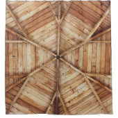 Rideaux De Douche Surface Brown en bois (Devant)