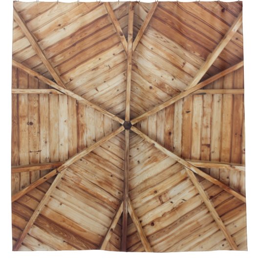 Rideaux De Douche Surface Brown en bois (Devant)