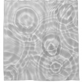 Rideaux De Douche Surface d'eau claire Texture Abstraite (Devant)