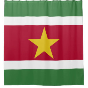 Rideaux De Douche Suriname Flag