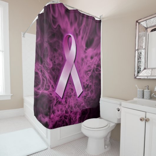 Rideaux De Douche Survivant du cancer du sein (En situation)
