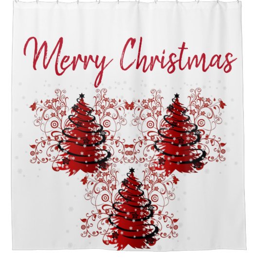 RIDEAUX DE DOUCHE SUZANNE ELIZABETH CHRISTMAS COLLECTION (Devant)