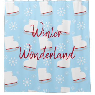 RIDEAUX DE DOUCHE SUZANNE ELIZABETH CHRISTMAS COLLECTION DOUCHE COUR