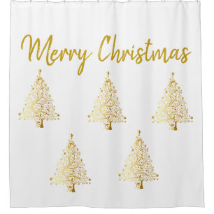 RIDEAUX DE DOUCHE SUZANNE ELIZABETH CHRISTMAS COLLECTION DOUCHE COUR