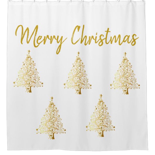 RIDEAUX DE DOUCHE SUZANNE ELIZABETH CHRISTMAS COLLECTION DOUCHE COUR (Devant)