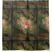Rideaux De Douche Suzanne Valadon Fleurs devant une fenêtre (Devant)