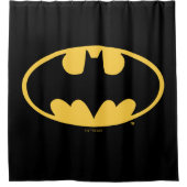 Rideaux De Douche Symbole Batman | Logo ovale (Devant)